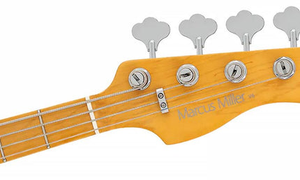 Sire Basses - V6 4/bsb - Mahogany+Ash Top 4-String Active Bass Guitar Butterscotch Blonde