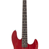 Sire Basses - V6 4/CAR - mahogany+ash top 4-string active bass guitar candy apple red – Apple Red