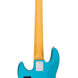 Sire Basses - V6 5/otb - Mahogany+Ash Top 5-String Active Bass Guitar Ocean – Turqoise Blue