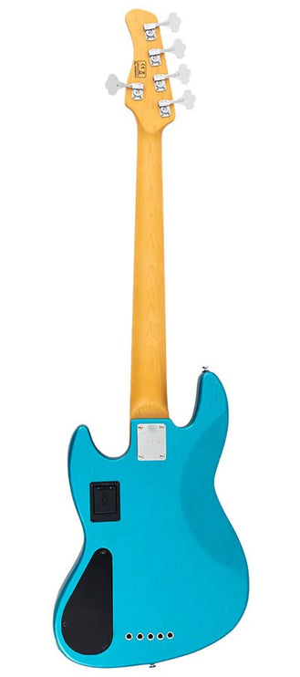 Sire Basses - V6 5/otb - Mahogany+Ash Top 5-String Active Bass Guitar Ocean – Turqoise Blue