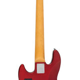 Sire Basses - V6 5/car - Mahogany+Ash Top 5-String Active Bass Guitar – Apple Red