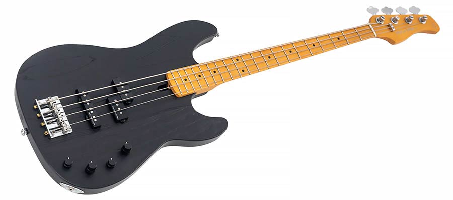 Sire Basses - P6 4/sgm - Mahogany+Ash Top 4-String Active Bass Guitar Surf Green Metallic – Surf Green
