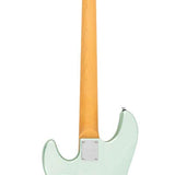 Sire Basses - P6 4/sgm - Mahogany+Ash Top 4-String Active Bass Guitar – Surf Green