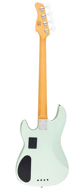 Sire Basses - P6 4/sgm - Mahogany+Ash Top 4-String Active Bass Guitar – Surf Green