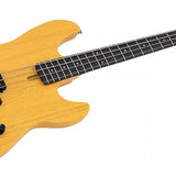 Sire Basses - P6 4/bsb - Mahogany+Ash Top 4-String Active Bass Guitar Butterscotch Blonde