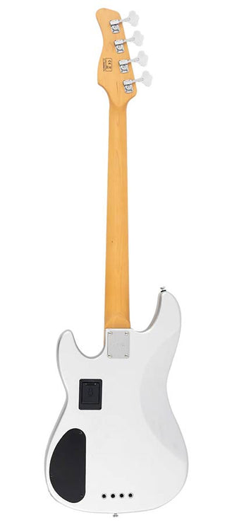 Sire Basses - P6 4/isv - Mahogany+Ash Top 4-String Active Bass Guitar – Inca Silver