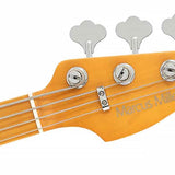 Sire Basses - P6 4/isv - Mahogany+Ash Top 4-String Active Bass Guitar – Inca Silver