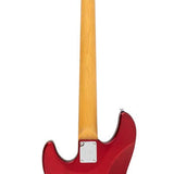 Sire Basses - P6 4/car - Mahogany+Ash Top 4-String Active Bass Guitar – Apple Red