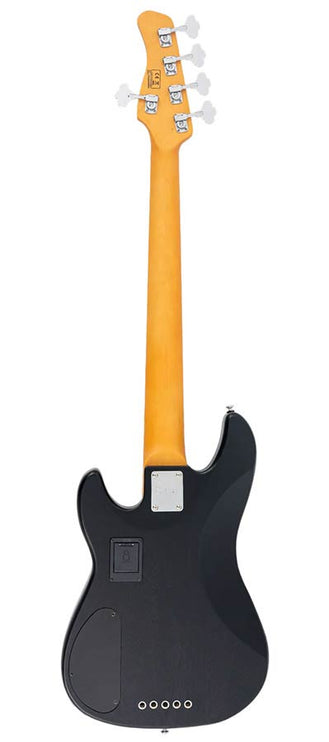 Sire Basses - P6 5/bk - Mahogany+Ash Top 5-String Active Bass Guitar – Black