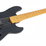 Sire Basses - P6 5/bk - Mahogany+Ash Top 5-String Active Bass Guitar – Black