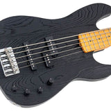 Sire Basses - P6 5/bk - Mahogany+Ash Top 5-String Active Bass Guitar – Black