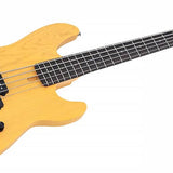 Sire Basses - P6 5/bsb - Mahogany+Ash Top 5-String Active Bass Guitar Butterscotch Blonde