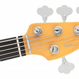 Sire Basses - P6 5/bsb - Mahogany+Ash Top 5-String Active Bass Guitar Butterscotch Blonde