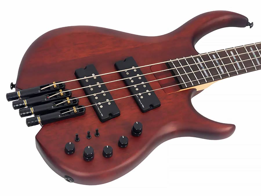 Sire Basses - M6h 4/mas - Mahogany 4-String Active Bass Mahogany Satin