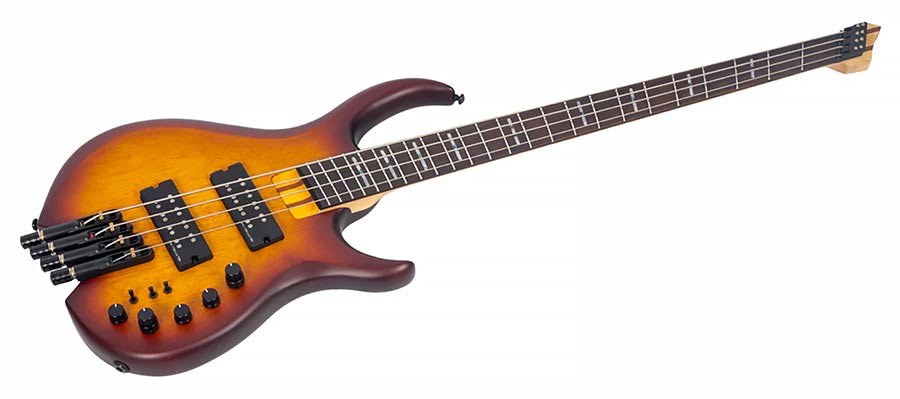 Sire Basses - M6h 4/tss - Mahogany 4-String Active Bass – Tobacco Sunburst