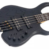 Sire Basses - M6h 4/bks - Swamp Ash 4-String Active Bass – Sandblasted Black