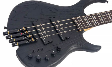 Sire Basses - M6h 4/bks - Swamp Ash 4-String Active Bass – Sandblasted Black