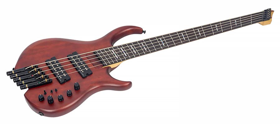 Sire Basses - M6h 5/mas - Mahogany 5-String Active Bass Mahogany Satin