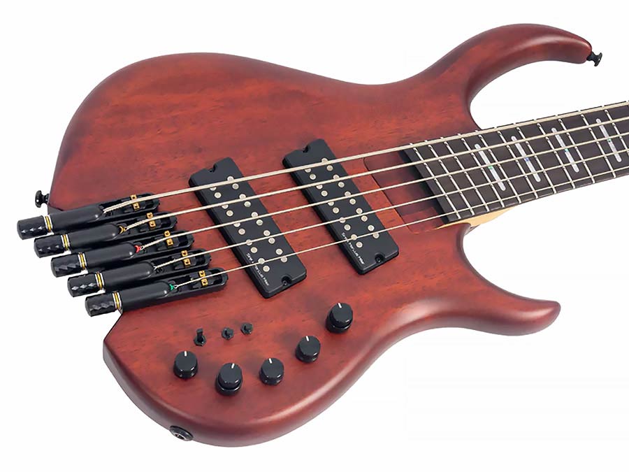 Sire Basses - M6h 5/mas - Mahogany 5-String Active Bass Mahogany Satin