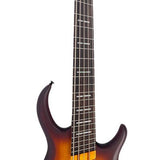 Sire Basses - M6H 5/TSS - mahogany 5-string active bass tobacco sunburst satin – Tobacco Sunburst