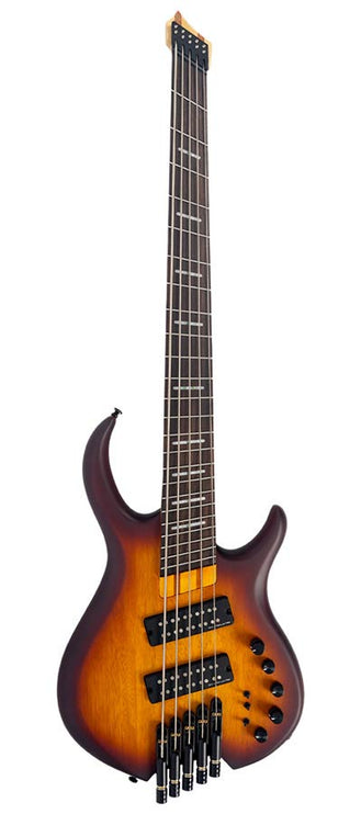 Sire Basses - M6H 5/TSS - mahogany 5-string active bass tobacco sunburst satin – Tobacco Sunburst