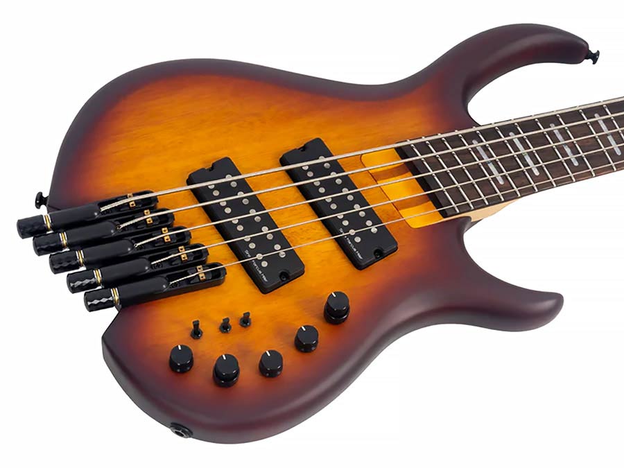 Sire Basses - M6h 5/tss - Mahogany 5-String Active Bass – Tobacco Sunburst