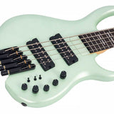 Sire Basses - M6h 5/sgms - Mahogany 5-String Active Bass – Surf Green