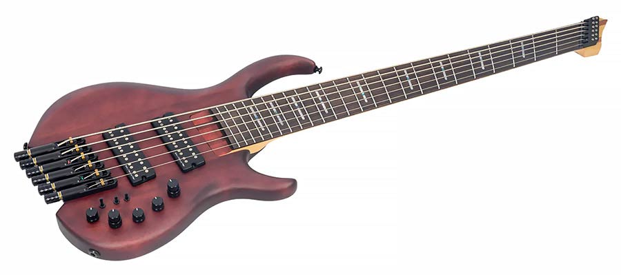 Sire Basses - M6h 6/mas - Mahogany 6-String Active Bass Mahogany Satin