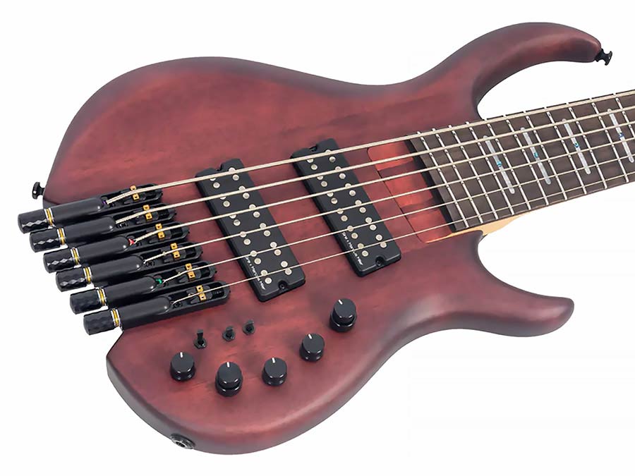 Sire Basses - M6h 6/mas - Mahogany 6-String Active Bass Mahogany Satin