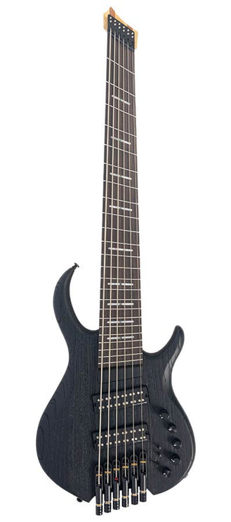Sire Basses - M6H 6/BKS - swamp ash 6-string active bass sandblasted black – Sandblasted Black,