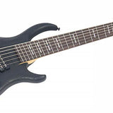Sire Basses - M6h 6/bks - Swamp Ash 6-String Active Bass– Sandblasted Black