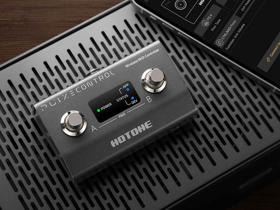 HoTone - EC-2 - Bluetooth MIDI Controller PULZE CONTROL