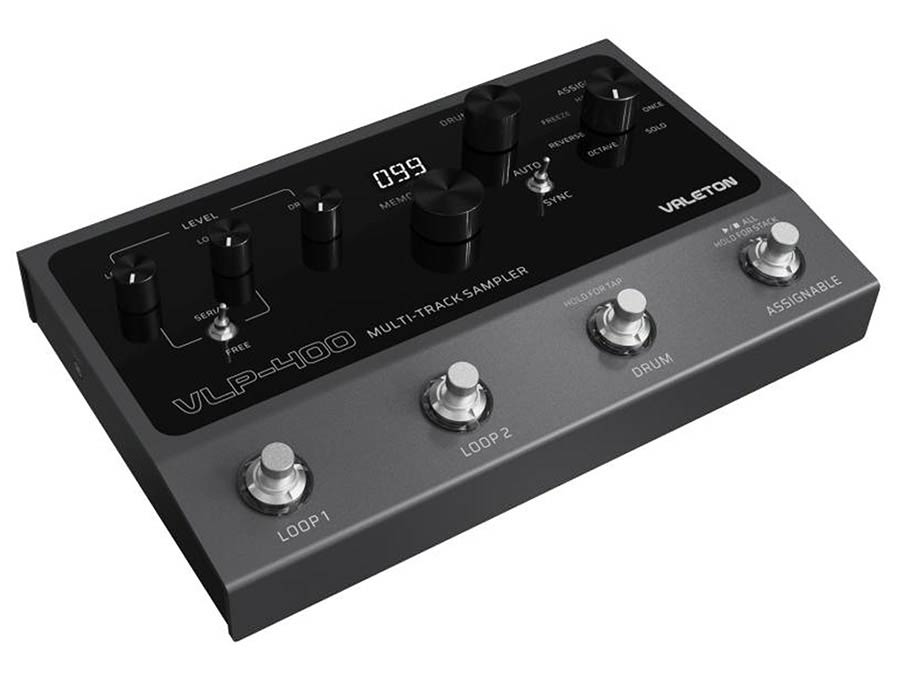 Valeton - Vlp-400 - Multi-Track (32 Bit Stereo) Looper Pedal with Drum Patterns and Effects