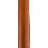 hollow body electric nylon guitar, spruce top, mahogany body, amara ebony fb, tbk + hard shell case