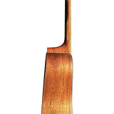dreadnought guitar all solid tonewoods, amara ebony fb, historic sunburst, and heavy duty bag