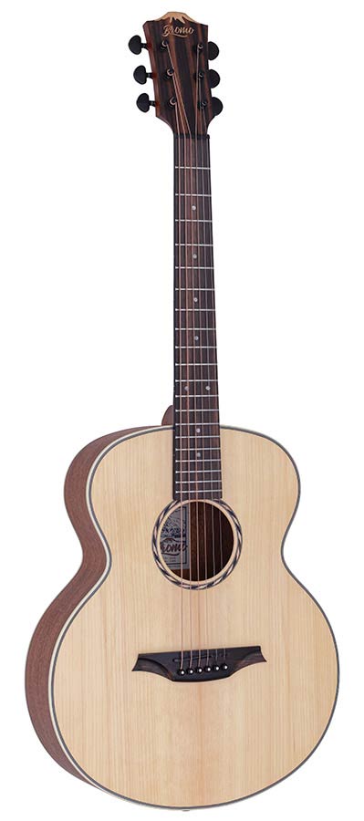 Bromo BAA8S Appalachian Series Mini Jumbo Akoestische Gitaar - Satijn