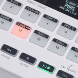 Medeli - MR101S - Rhythm Machine, 16 Touch Sensitive Pads, OLED Display, USB-C or battery powered