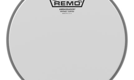 Remo - VA-0108-00 - 8" Vintage-A Ambassador coated Tom head