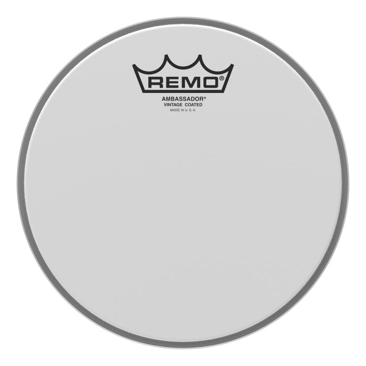 Remo - VA-0108-00 - 8" Vintage-A Ambassador coated Tom head