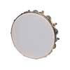 tambourine, plastic drum head, 10", 9 zils, wood, tunable