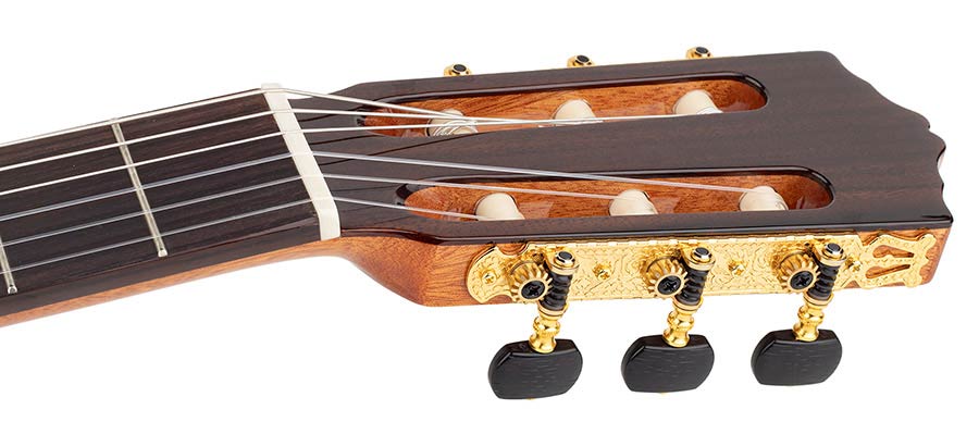 Salvador Cortez CC-60 Solid Top Concert Series Klassieke Gitaar Ceder – afbeelding 6