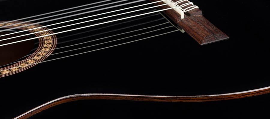 Salvador Cortez CC-22-BK Artist Series Klassieke Gitaar – afbeelding 6
