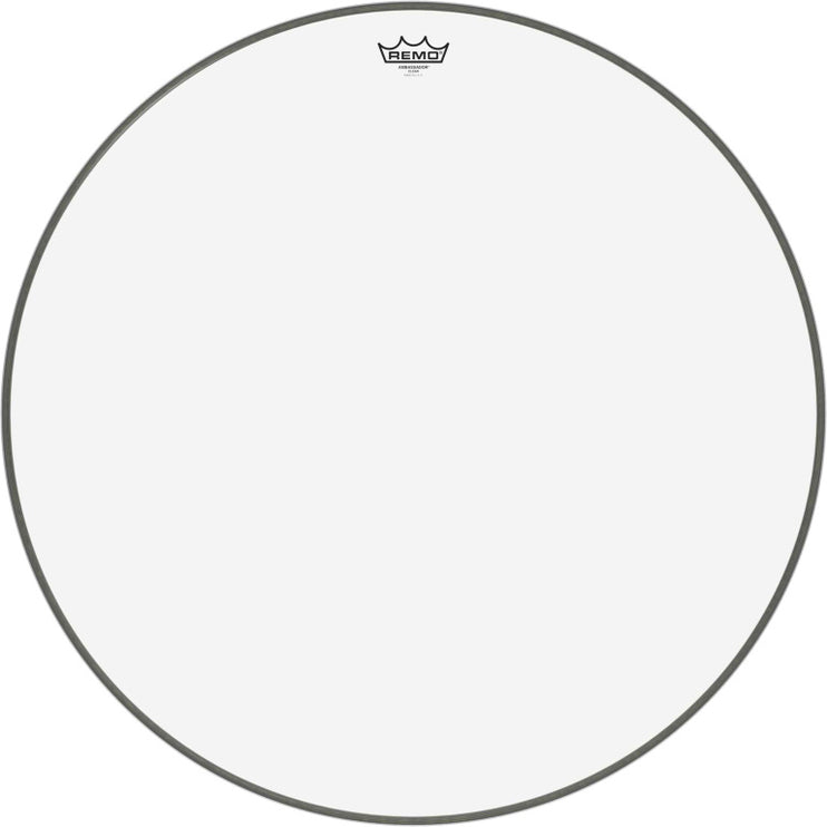 Remo - BR-1328-00 - 28" Ambassador Clear bass drum head