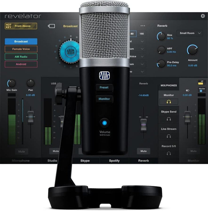 Presonus Revelator USB Microfoon voor Studio Opnames