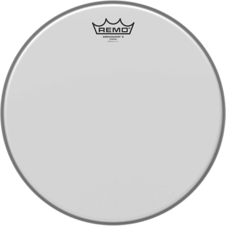 Remo - AX-0113-00 - 13" Ambassador X Coated Tom/Snare head