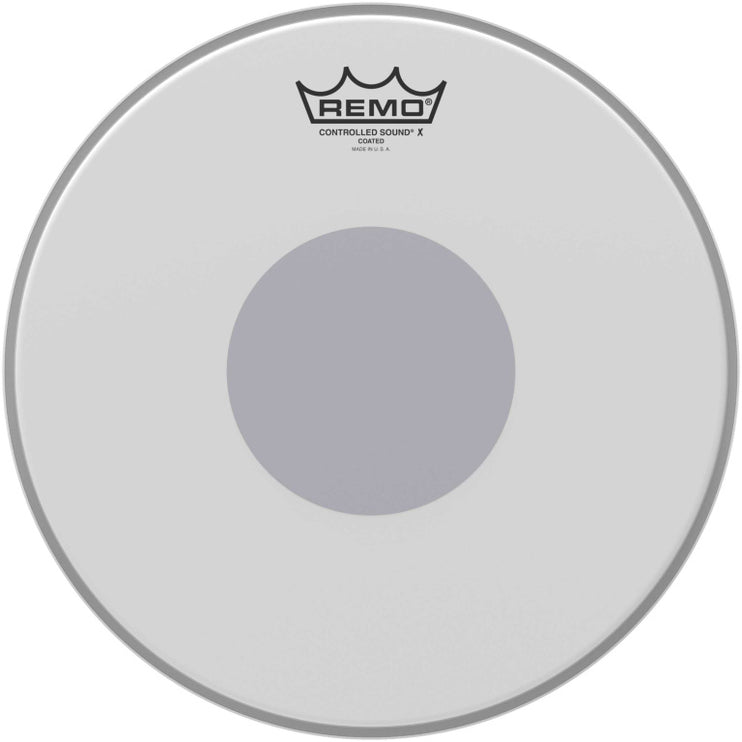 Remo - CX-0112-10 - 12" Control Sound tom/snare head with black dot on the bottom