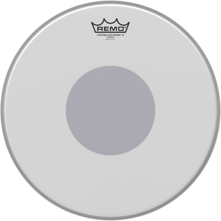 Remo - CX-0114-10 - 14" Control Sound tom/snare head with black dot on the bottom