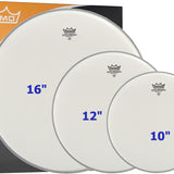 Remo - PP-1392-BA - Tom Pack (10", 12", 16" Ambassador Coated) - save 10%!