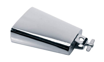 cow bell, chrome plated, with screw, 5"