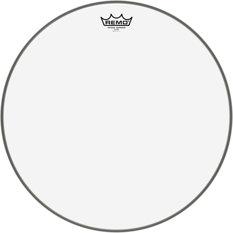 Remo - VE-0318-00 - 18" Vintage Emperor clear floortom head